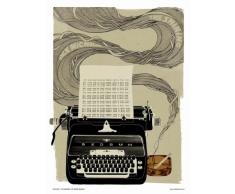 onthewall ImprimÃ© dâArt The Shining Poster - Stnaley Kubrick - De Simon Walcker (OTW70)