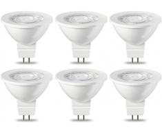 AmazonBasics Spot LED type GU5.3 MR16, 4.5W (Ã©quivalent ampoule incandescente de 35W), blanc chaud - Lot de 6