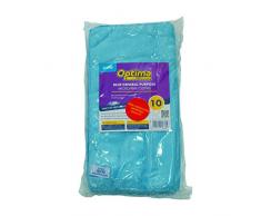 Générique Shine Lot de 10 Chiffons en Microfibre Bleu