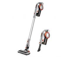 PUPPYOO A9 Aspirateur Balai sans Fil sans Sac Ã Faible Bruit LÃ©ger Portable, 200W, 17000Pa [Classe Ã©nergÃ©tique A+++]