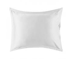 Essix - Taie doreiller Triumph Line Satin de coton Blanc 50 x 70 cm