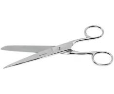 Fackelmann 48113 Ciseaux De MÃ©nage Nirosta-Praktika 17,5cm en INOX, Acier Inoxydable, Argent, 17,5 x 5,5 x 0,5 cm