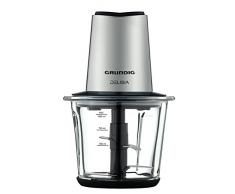 Grundig CH 8680 Hachoir multifonction, 1 L, verre, Delisia, acier inoxydable, 1 L