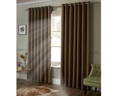 Alan Symonds Rideaux occultants Ã Åillets prÃªts Ã lemploi, Polyester Anthracite, 66 x 54 cm