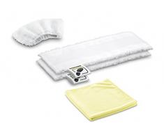 Kärcher Set de nettoyage microfibre pour cuisine accessoire pour nettoyeurs vapeur Easy Fix