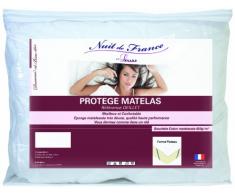 Nuit De France 329377 140/190 ProtÃ¨ge Matelas Coton/Polyester Blanc 190 x 140 x 1 cm