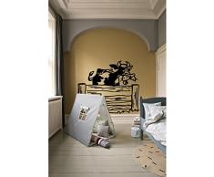 TATOUTEX 3613248639153 Sticker Mural, Bleu Clair, L 120cm x H 90cm