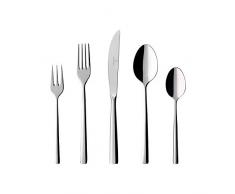 Villeroy & Boch - Piemont mÃ©nagÃ¨re 24Â piÃ¨ces, ensemble de couverts en acier inoxydable de haute qualitÃ© pour jusquÃ 6Â personnes, poli, adaptÃ© au lave-vaisselle, Ã©lÃ©gance simple