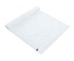 MÃVE PiquÃ©e Tapis de Bain 60 x 60 cm, FabriquÃ© en Allemagne, 100% Coton, Snow (Blanc)