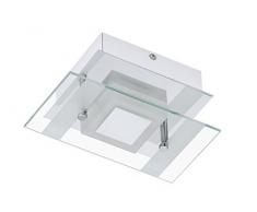 Briloner leuchten plafonnier à 1 lED 5 w 400 lm chromé 3570â018