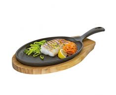 Küchenprofi BBQ Poêle à service avec plateau en pin, KP305151024