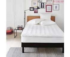 My Lovely Bed - SurMatelas Mémoire de Forme 160x200 cm - Epaisseur 5cm - Déhoussable - Mousse Viscoélastique Haute densité