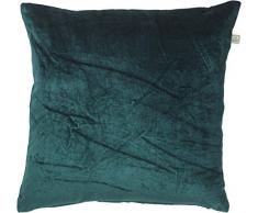 Dutch Decor Cido Coussin, mÃ©lange de Coton, MÃ©lange de Coton, emÃ©raude, 45 x 45 x 15 cm