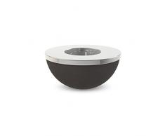 Cooee Design Light Bowl Bougeoir CÃ©ramique Noir 8 cm