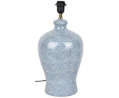 Better & Best Lampe de table, style moderne, bleu, 23Â x 23Â x 48Â cm