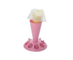 Kitchen Craft SDIICESTAND Suppt pour Poche à Douille Sweetly Does It en Plastique, Rose, 9 x 12 x 16 cm