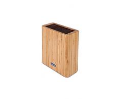 Bloc universel en bambou pour couteaux et accessoires Bloc couteaux