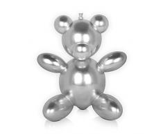 World Art Ours Ballon Sculpture En RÃ©sine Multicolore, 40x35x25 Cm