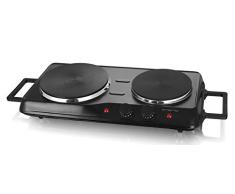 Emerio Cuisine Ã©lectrique double Noir