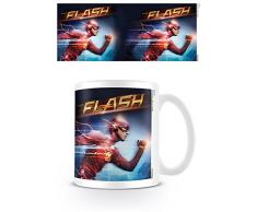 The Flash MG23162 (Running) Mug, CÃ©ramique, Multicolore, 11oz/315ml