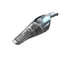 BLACK+DECKER NVC220WBC-QW Aspirateur à main sans fil - 7,2 V - Base de charge 15.5, 385 ml, Bleu métalisé