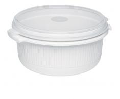 Emsa MICRO FAMILY Plat pour micro-ondes avec couvercle, 1l - Coloris aléatoire