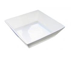 EÃ±e Chun Assiette Plate carrÃ©e, 20Â cm Blanc