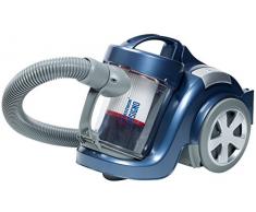 Bestron Aspirateur traineau sans sac, Rayon daction : 7,5 m, CapacitÃ© : 1,5 L, 700 W, Noir/Rouge