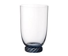 Villeroy & Boch Montauk Aqua Verre, 560 ml, Cristal, Transparent/Bleu