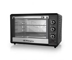 Orbegozo HOT 454 Four électrique de bureau avec convection, 45 litres de capacité, lumière intérieure et 2000 W de puissance