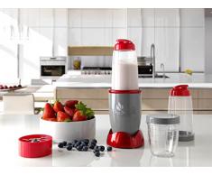 ECO-DE Blender, Dietamix 2 verres de 600ml + 1 verre de 300ml + 2 types de lames interchangeables, sans BPA