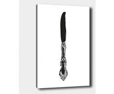 Bonamaison Peinture sur toile, multicolore, 40 x 60 cm - Conçu et fabriqué en Turquie