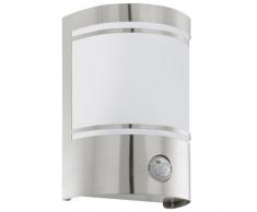 Eglo applique murale extérieure 30192, verre, E27, Blanc