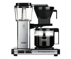 Moccamaster 53979 Argent brossé Cafetière, 1520 W, 1.25 liters