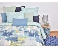 MI CASA 250X270 Boutis IDY AZ (150) + 2FC 50X70, Coton, 50% Polyester, Bleu