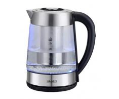HAGEN HA 5029 - Bouilloire Ã ThÃ© 1,7 litres - Avec LED - 2200W - Avec infuseur - TempÃ©rature rÃ©glable - Fonction de Maintien au Chaud