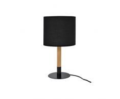 ZONS Lampe À Poser Ø14xH34cm 3 Couleurs Noir