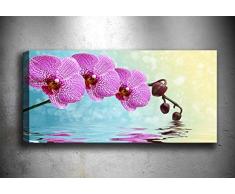 Bonamaison Peinture sur toile, multicolore, 30 x 90 cm - Conçu et fabriqué en Turquie