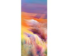 PeelitStickit ID-017Â 60Â Largeur x 130Â cm Hauteur Ciel et Ã©toiles Haute qualitÃ© Papier Peint Design Art Mural en Vinyle Papier Peint