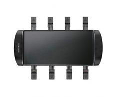 TAURUS, Appareil à Raclette ARIZONA, 968937, 8 Personnes, 1400W, plaque réversible grill/plancha, 1400 W