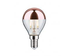 Paulmann 28665 Ampoule LED à filament en cuivre Culot E14 Blanc chaud 2,6 W 2700 K