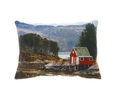 Dutch Decor CoussinReti 40x60 cm Camel - Coussins Déco - Oreiller Décoratif - Déhoussable - Zippé