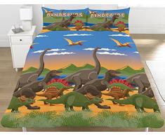 KidCollection Lit Simple, Carte (Language_tag-> en_GB), Housse de Couette Double