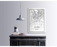 Bonamaison DÃ©coration Murale en Toile, Multicolore, 70 x 100 cm