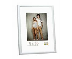 Deknudt Frames S024D1 Cadre Photo Aluminium Argenté 40 x 50 cm