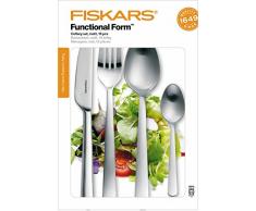 Fiskars Service de couverts, 16 piÃ¨ces, Acier de qualitÃ©, Acier/Mat, Functional Form, 1002958