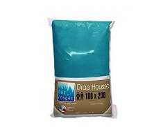 Nuit des Vosges Cotoval Drap Housse Coton Canard 180 x 200 cm