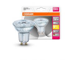 Osram LED STAR PAR16 / Spot LED, Culot GU10, 6,9W Equivalent 80W, 220-240V, Angle : 36Â°, Blanc Chaud 2700K, Lot de 1 piÃ¨ce