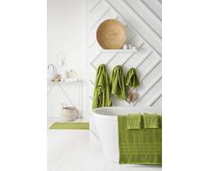 Today serviettes InvitÃ©, 100% Coton, Vert Bambou, 50x30 cm