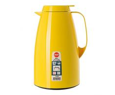 Emsa 508362 BASIC Pichet isotherme, fermeture Quick Tip, 100% hermétique, 1,5 L, jaune